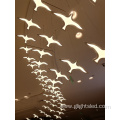 Contemporary hotel designedchandelier light